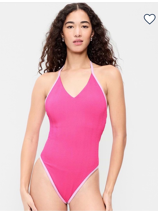 Old Navy Other - Ribbed V Neck Halter One Piece Swimsuit